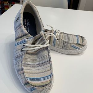 SKECHERS - BOBS Skipper Beach Stroll Striped Shoe - New w/o tag